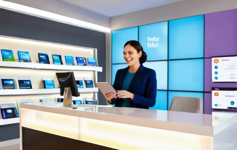 데이터 품질 관리와 고객 경험 - **Prompt 1: Visualizing Data Quality and Clarity**
    "A diverse group of business professionals, d...